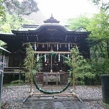 西久保八幡神社本殿