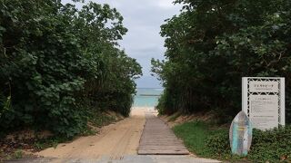 ANAインターコンチネンタル前にあるビーチ