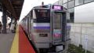 新幹線と函館市内w結ぶ大雪な路線