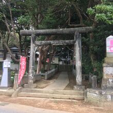 堀出神社の鳥居