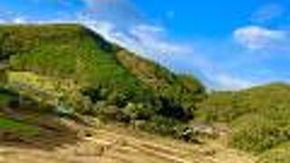 春日集落案内所前でもみられた