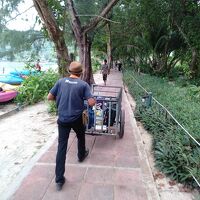 送迎に来てくれたおじさん