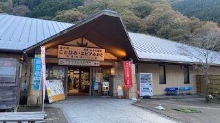 県境の山の中に比較的大きな道の駅