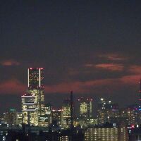 テラスからは遠くに横浜ランドマークタワーも観えます