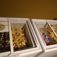 湯上りにアイスキャンディー