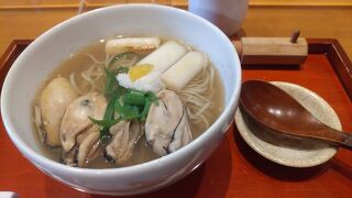 季節のお蕎麦がおすすめ