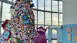 森タワー52Fの展望フロア