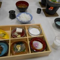 素材にこだわった朝食は花丸