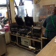 イカ焼き、たこ焼きの機械