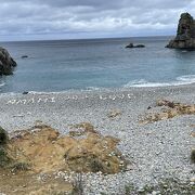 まあるい石の海岸