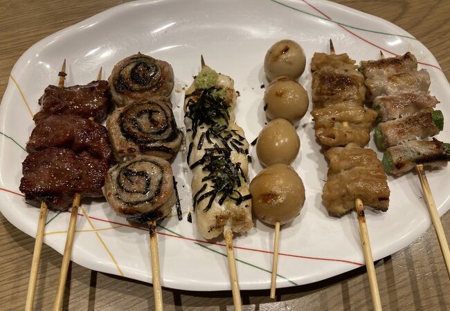 安くて美味しい串焼