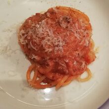 パスタはシェアしてもらえます