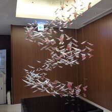 ラウンジ入り口付近