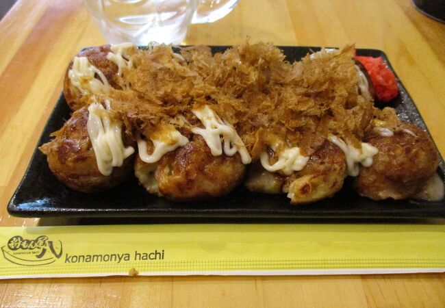 あつあつのたこ焼き