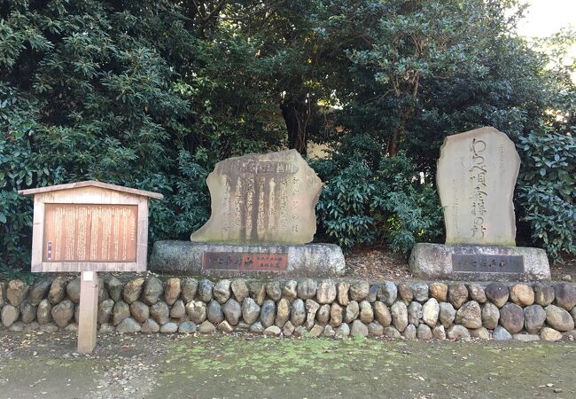 三芳野神社の境内