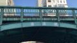 神田川から見たら戦争の傷跡がありました