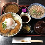 醤油カツどんのおろしそばセット