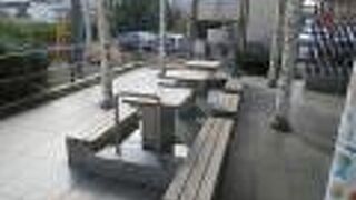 列車待ちに利用