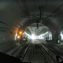 トンネルばかりの西谷―羽沢横浜国大　間