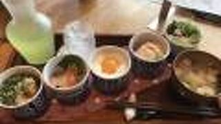 朝食もお勧めだけど、ランチも素敵