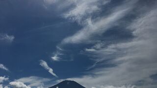 美しい富士山が拝めます