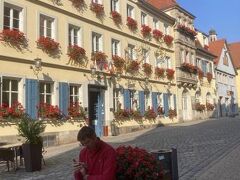 Historik Hotel Goldener Hirsch Rothenburg 写真