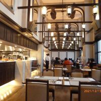 レストランも内装がおしゃれ。