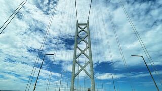 明石海峡大橋 (本州 舞子浜側) 