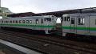 森13時44分発普通列車長万部行きの様子について