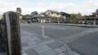 嵐山にある木の橋