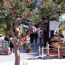 なわて通り商店街の様子