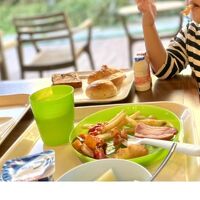 ブッフェスタイルの朝食