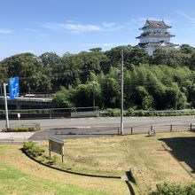 曲輪跡からみた小田原城の天守