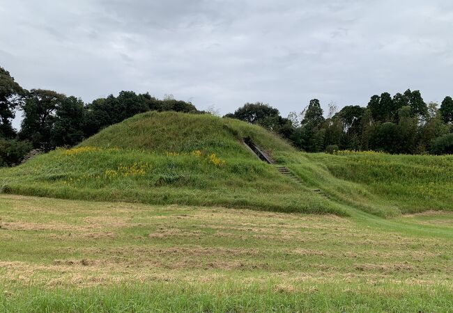 古墳の数に圧倒されました。