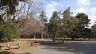 京都御苑の北東にある広場です。