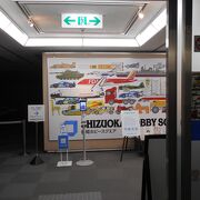 静岡ホビースクエア、プラモデルの展示場