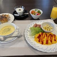 朝食はおいしかったです