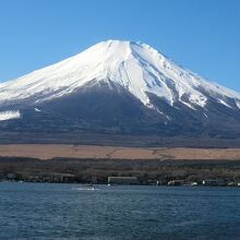 山中湖からの富士山