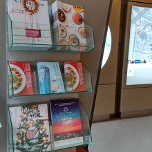 パンフレットが多く置かれてました！