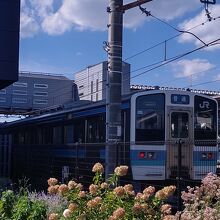 中央線を走る電車