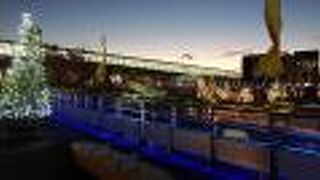 イルミネーションが施され、綺麗でした