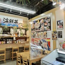 海鮮丼は遅い時間で食べられなかった