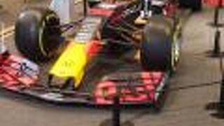 F1チャンピオンマシン展示されていました！