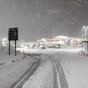 雪の日に訪れました