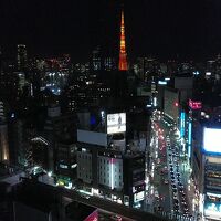 工事現場の電気が消えると東京タワーが綺麗です