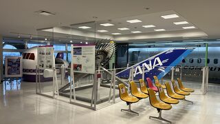 鹿児島空港にある無料の展示室