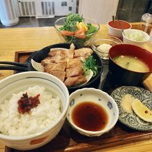 豚ステーキランチ