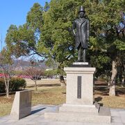 【加藤友三郎功績碑】広島県出身の最初の内閣総理大臣