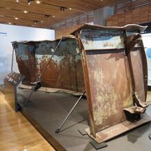 旧気仙大橋橋桁