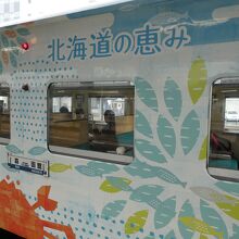 なるほど～海の生き物が描かれています